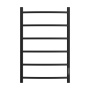 Полотенцесушитель электрический Point Афина PN04858B П6 500x800 диммер справа, черный