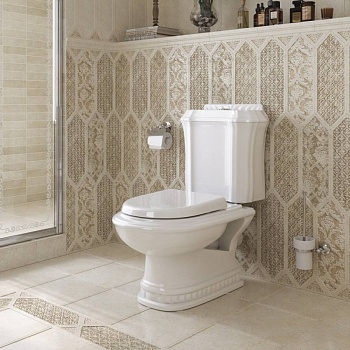 Сиденье белое, soft close CZR-6045-SC