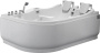 Акриловая ванна Gemy 180х121 G9083 K R Акриловая ванна Gemy 180х121 G9083 K R