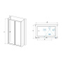 Душевой уголок RGW CL-41 P (CL-21 + 2Z-12) 1000x700 Душевой уголок RGW CL-41 P (CL-21 + 2Z-12) 1000x700
