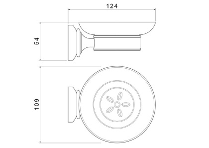 Мыльница AQUATEK AQ4503CR КЛАССИК