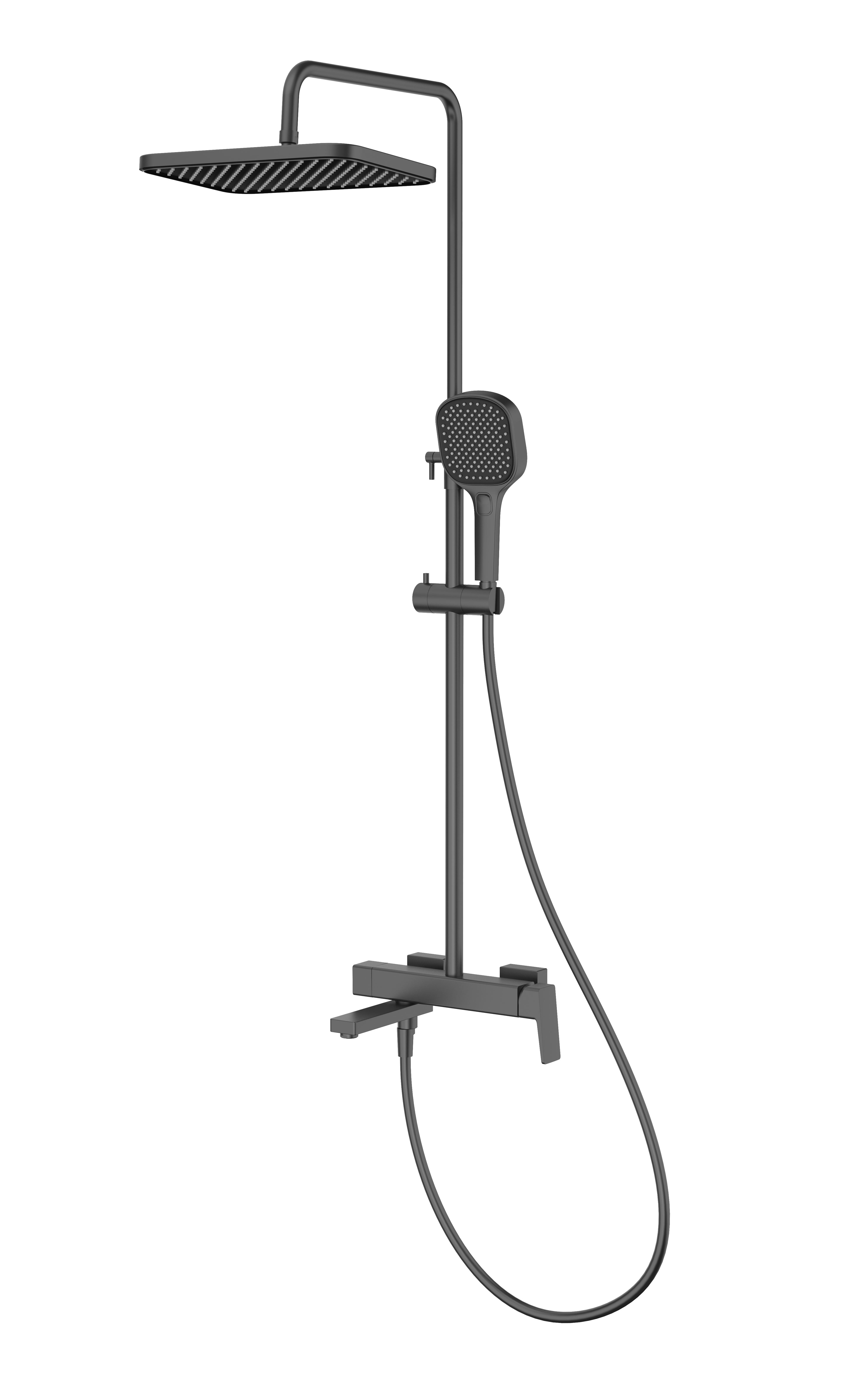  30 см Удлинитель для душевых стоек без гайки, Rose,R30