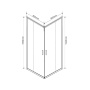 Душевой уголок Garda VSS-1G8090CL, 900*800, хром, стекло прозрачное Душевой уголок Garda VSS-1G8090CL, 900*800, хром, стекло прозрачное