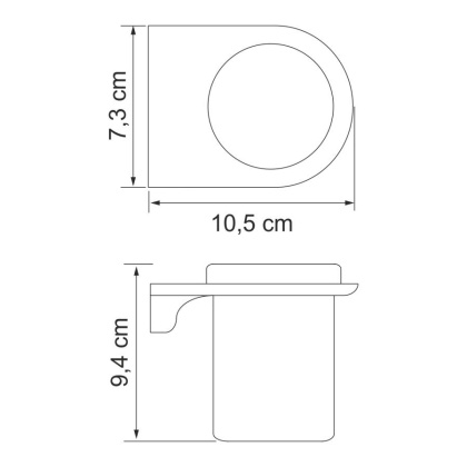 Kammel K-8328 Подстаканник одинарный