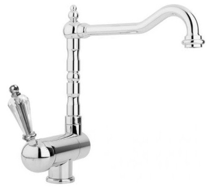 VINTAGE-LLPM2-01-Sw Смеситель для кухни Исполнение: Хром, Ручки: Swarovski 