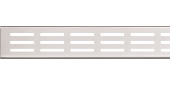 Решетка для дренажного желоба 75 мм, оцинкованная сталь