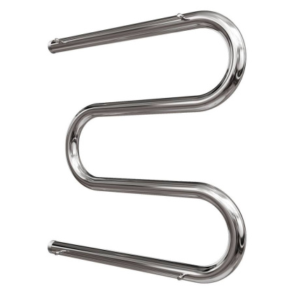 Полотенцесушитель водяной Point PN38557P 500x700 М-образный (1") с полкой, хром Полотенцесушитель водяной Point PN38557P 500x700 М-образный (1") с полкой, хром