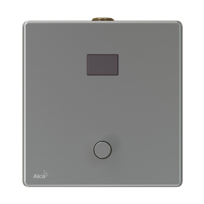 Устройство автоматического смыва для писсуара с возможностью мануального смыва, металл, 12 B (подключение к сети)