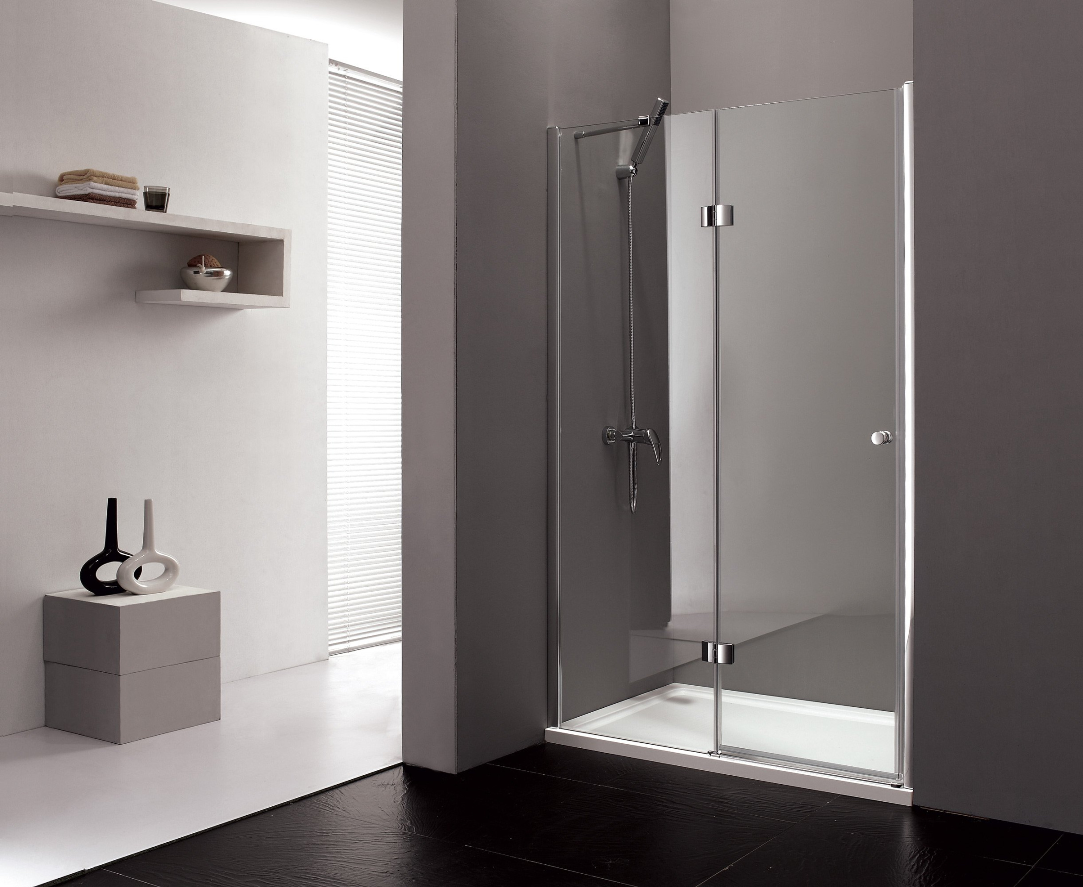 VERONA-W-B-12-90-C-Cr Душевая дверь