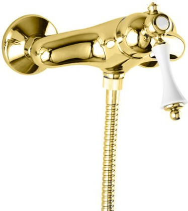 MARGOT-DM-01-N Смеситель для душа Исполнение: Хром, Ручки: Чёрная 