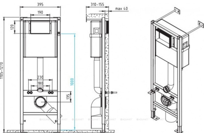 Комплект DELFI TPL + VECTOR + ENTER белый