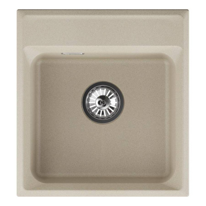 Мойка кухонная Point Мисти 46 светло-бежевый