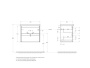 Тумба с раковиной подвесная BelBagno KRAFT 39-60 Bianco Opaco, раковина белая Тумба с раковиной подвесная BelBagno KRAFT 39-60 Bianco Opaco, раковина белая