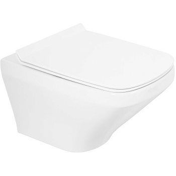 SELA Унитаз подвесной безободковый с креплением, BB3201CHR