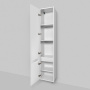 Шкаф-колонна подвесной левый, 175х35х30 см, белый,  Like M80CHL0356WG