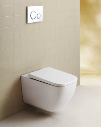 Чаша подвесного унитаза BelBagno ALPINA BB10100CHR