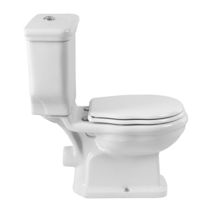 Унитаз-компакт с горизонтальным выпуском воды BELBAGNO BOHEME P-TRAP 