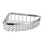 Полка-корзинка для душа угловая OMNIRES 20,4х20,4 см UN10330CR (хром)