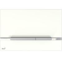 Кнопка управления для скрытых систем инсталляции, стекло-белый