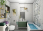 Декор Set (3) Leavemint 40x120 (отгрузка только кратно 3)