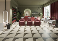 Керамогранит 610080000235 Fiamma уайт вставка фрэйм (60см*60см*9мм) (3шт/1,08м2)