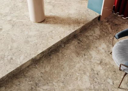 Ступень клееная Ирпина DL503000R\GCF бежевый обрезной 119,5х33, м2