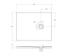 TRAY-MR-UNO-AH-160/90-35-W-CR Поддон из искусственного мрамора в комплекте с сифоном с декоративной накладкой (хром) TRAY-MR-UNO-AH-160/90-35-W-CR Поддон из искусственного мрамора в комплекте с сифоном с декоративной накладкой (хром)