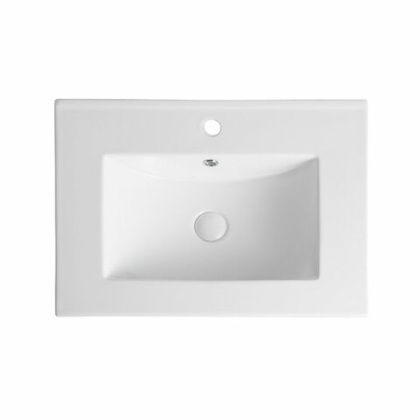 Раковина Orange B03-610w встраиваемая, белый