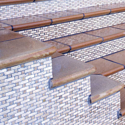 Ступень угловая CARTABON FIORENTINO 33x33x5, Natural Ступень угловая CARTABON FIORENTINO 33x33x5, Natural
