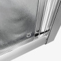 Душевой уголок Garda VSR-1G8090CL, 900*800, хром, стекло прозрачное
