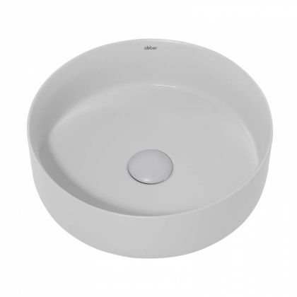 Раковина накладная ABBER Bequem AC2108MLG светло-серая матовая