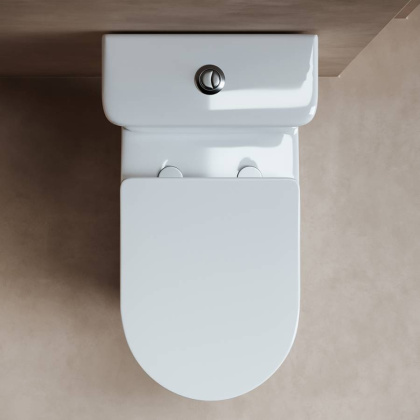 Бачок для унитаза FORTUNA Rimless, двойной смыв 3/6л