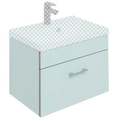 Тумба под раковину Aquanet Верона 50 белый матовый