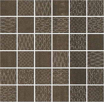 Декор Про Дабл коричневый мозаичный 30x30x0,9 Декор Про Дабл коричневый мозаичный 30x30x0,9