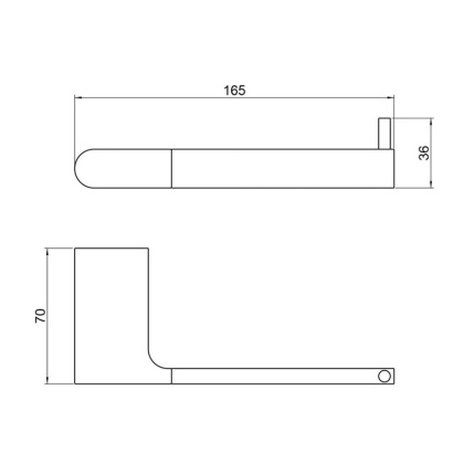 Бумагодержатель Timo Luiro 18441/03 черный Бумагодержатель Timo Luiro 18441/03 черный