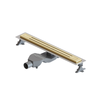 Душевой лоток Premium Trendy 60см, нерж.сталь ЗОЛОТО