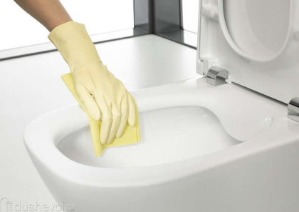 THE GAP Чаша для напольного унитаза, двойной выпуск