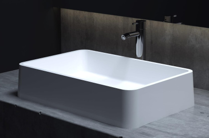 Раковина Salini GLORIA 307 1102207M S-Stone покраска по RAL снаружи, накладная, матовая 1102207MRH