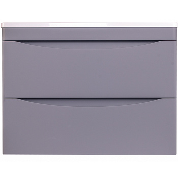 Тумба подвесная Creto Oro 70 см 24-HN70-GR серый люкс Тумба подвесная Creto Oro 70 см 24-HN70-GR серый люкс