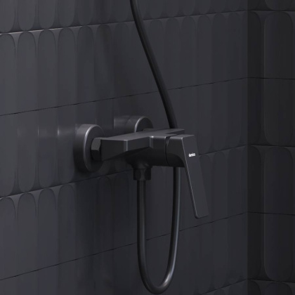 402000300 Merkur Смеситель Для душа, чёрный