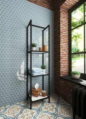 Кованый стеллаж Comfort Loft (ШхГхВ) 400х300х1600