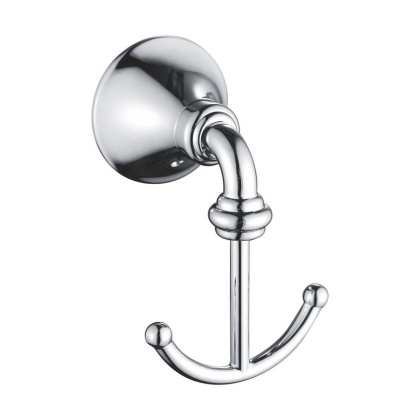 Крючок двойной, RG1221 Rose, Хром