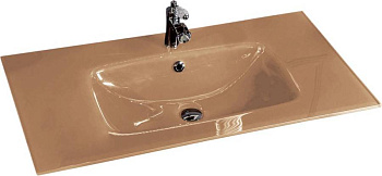 Столешница стекло 100см моноблок CAPPUCINO monaco