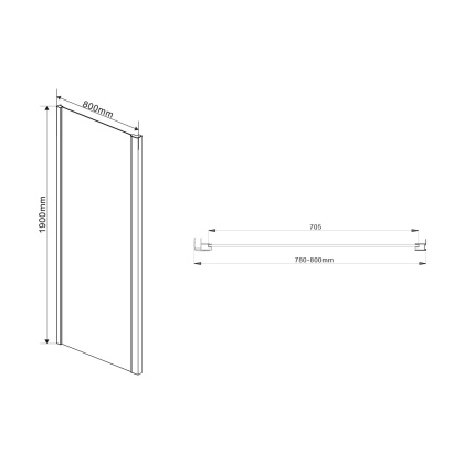 Душевой уголок Intra VSR-1I809080CL, 800/900*800, хром, стекло прозрачное Душевой уголок Intra VSR-1I809080CL, 800/900*800, хром, стекло прозрачное
