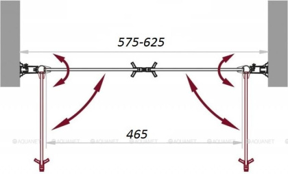 Душевая дверь BelBagno SELA-B-2-60-C-Cr Душевая дверь BelBagno SELA-B-2-60-C-Cr