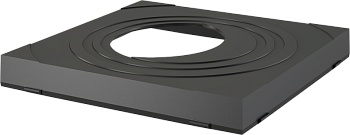 Вставка для водосточной трубы универсальная – черный Вставка для водосточной трубы универсальная – черный