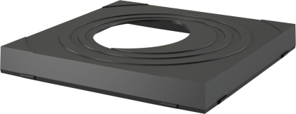 Вставка для водосточной трубы универсальная – черный Вставка для водосточной трубы универсальная – черный