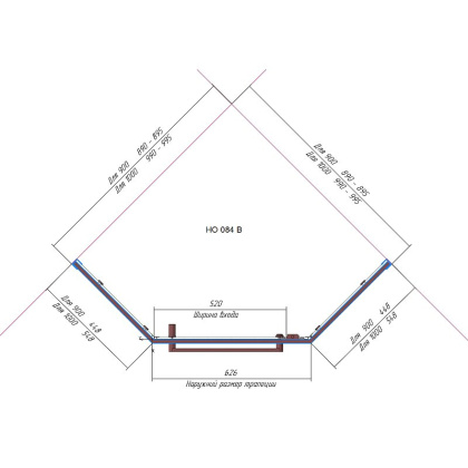 Душевой уголок RGW Hotel HO-084B 100х100 350608400-24 профиль Черный стекло матовое-сатинат Душевой уголок RGW Hotel HO-084B 100х100 350608400-24 профиль Черный стекло матовое-сатинат