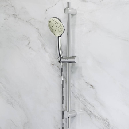 Душевой гарнитур Am.Pm Gem F0190100, 3 режима, d 11 см. Хром