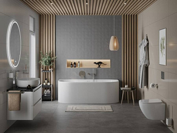 Акриловая ванна BELBAGNO BB412-1700-800-MATT, пристенная, белая матовая Акриловая ванна BELBAGNO BB412-1700-800-MATT, пристенная, белая матовая